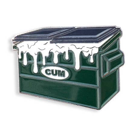 Dumpster Enamel Pin