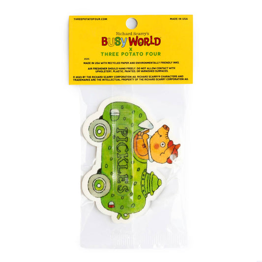 Richard Scarry - Pickle Car Air Freshener