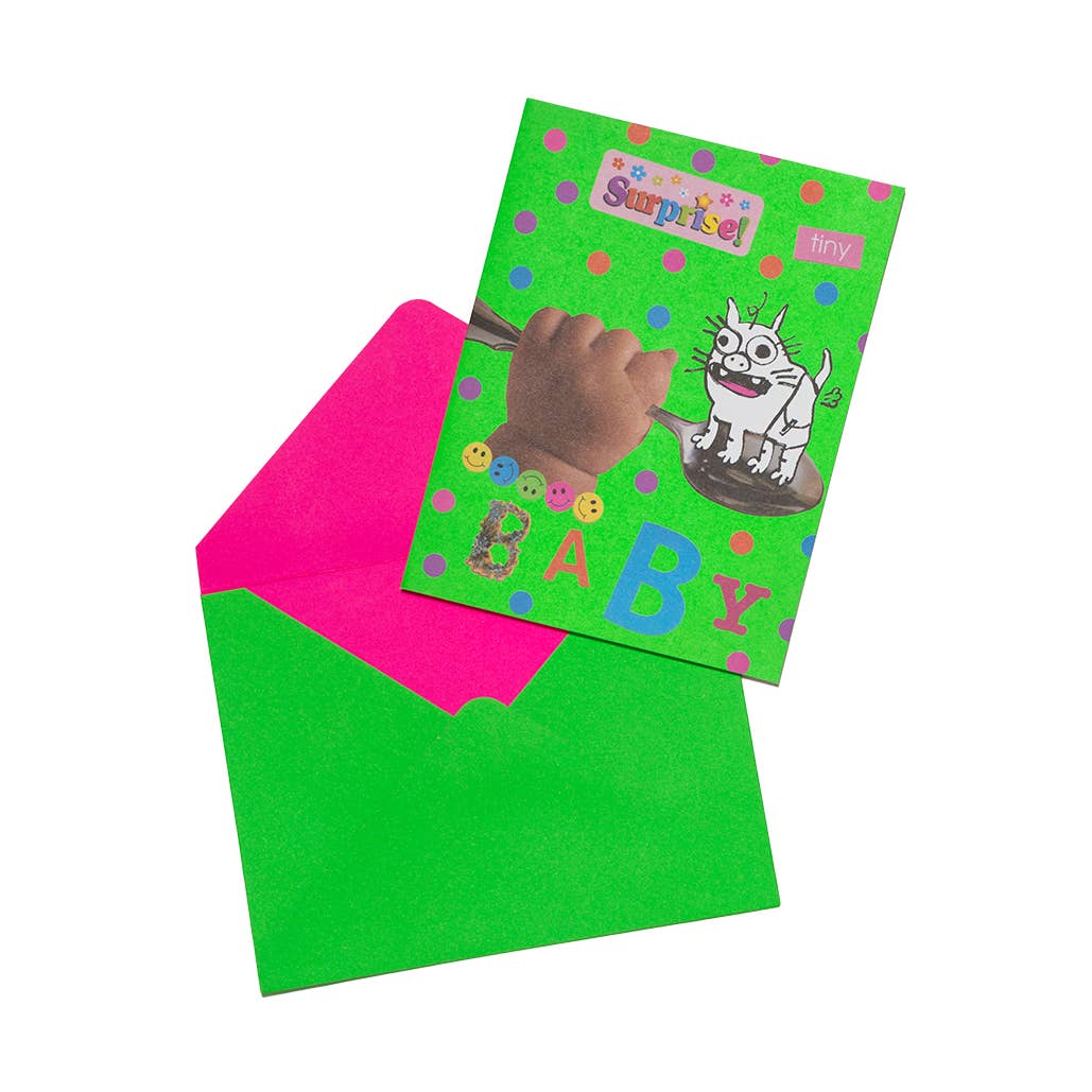 Surprise Tiny Baby Card