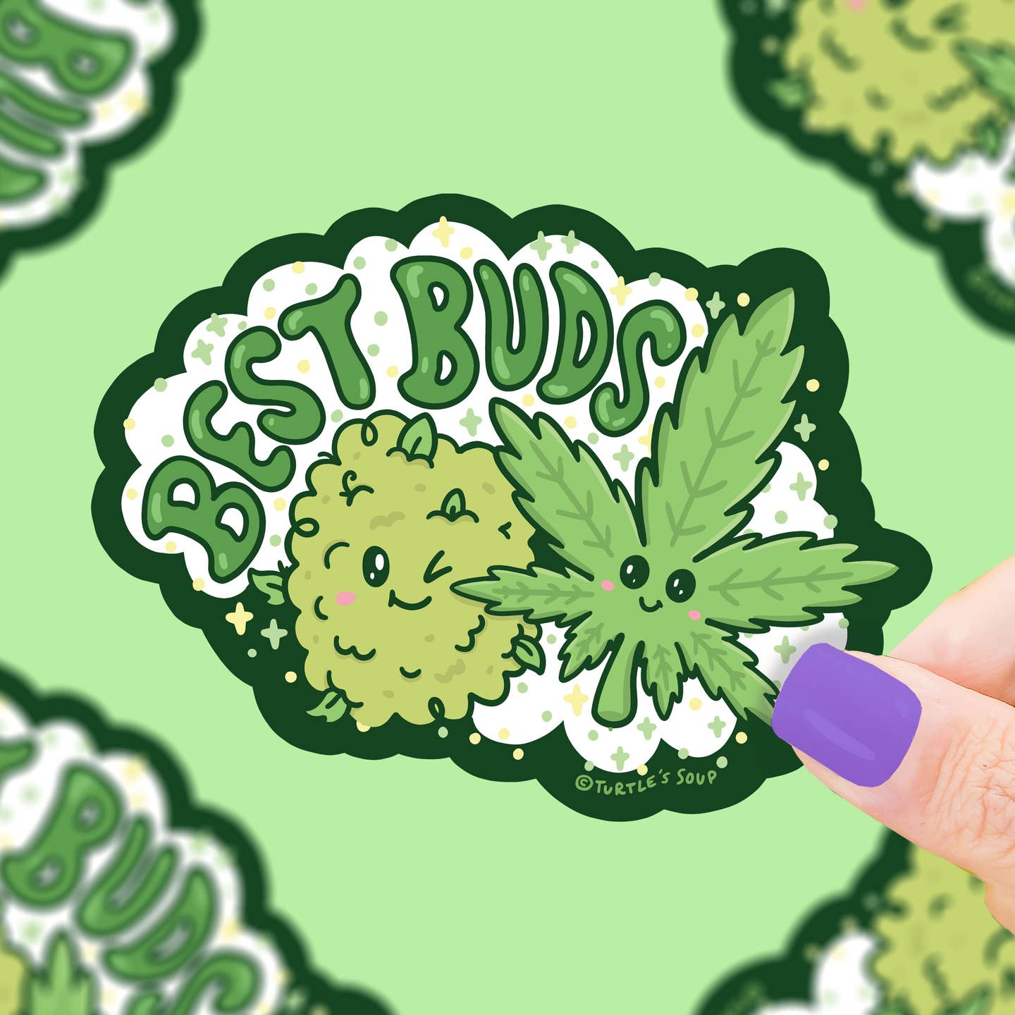 Best Buds Vinyl Sticker