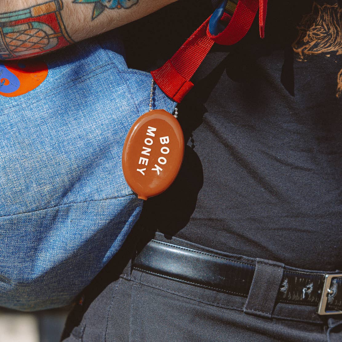 Book Money - Coin Pouch Keychain