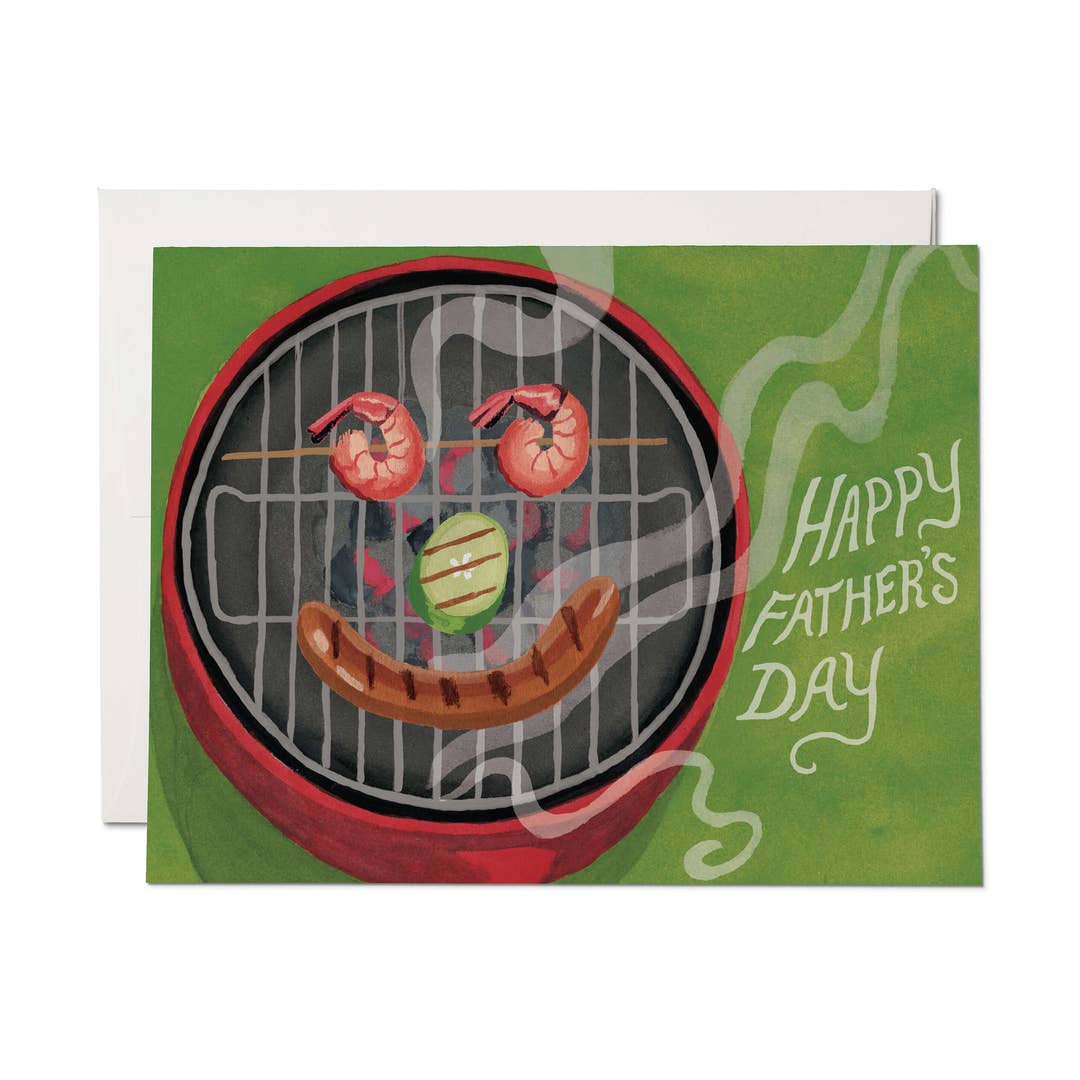 Father's Day Grill Greeting Card