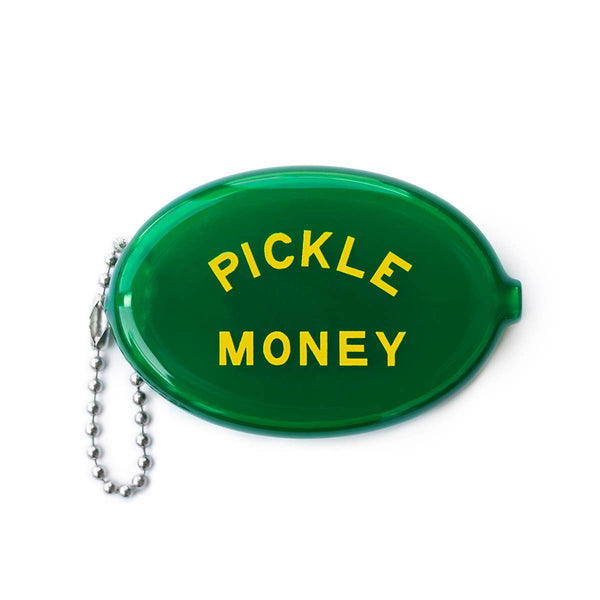 Pickle Money - Coin Pouch Keychain - World Famous Original