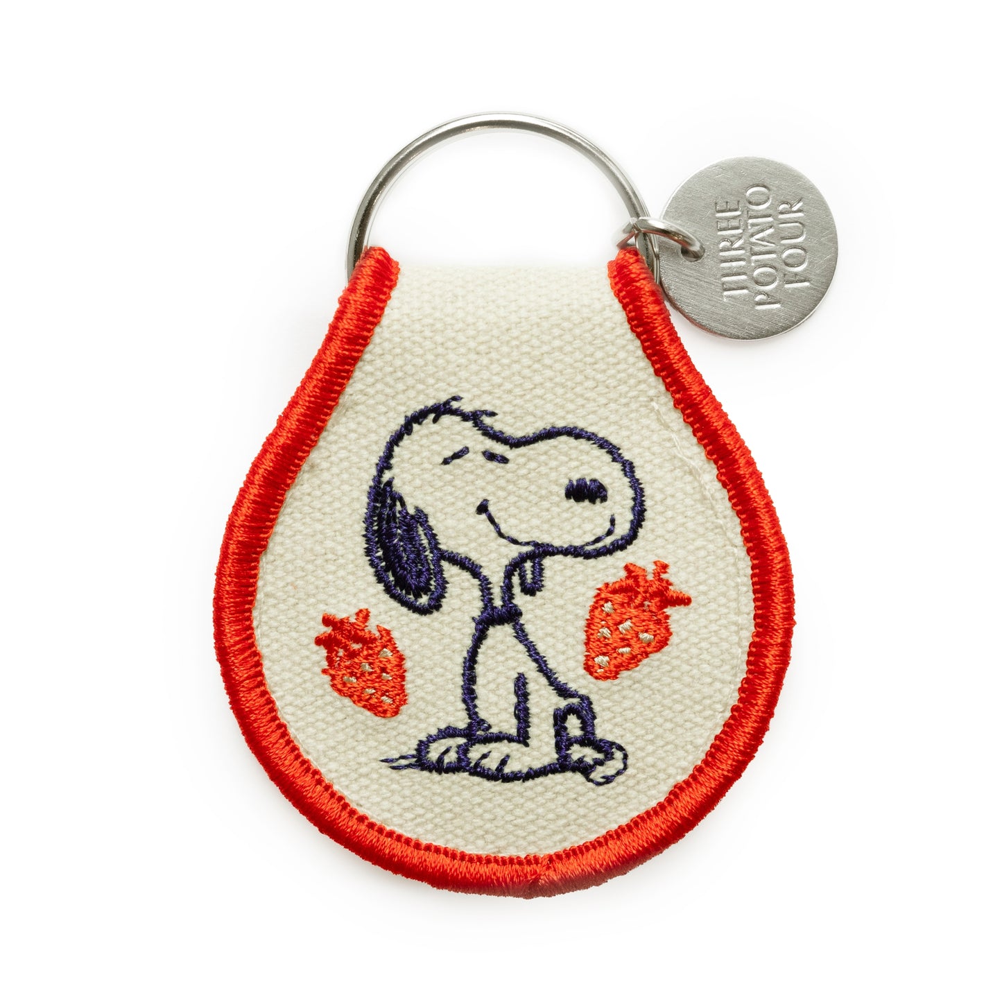 3P4 X Peanuts® - Snoopy Strawberry Patch Keychain