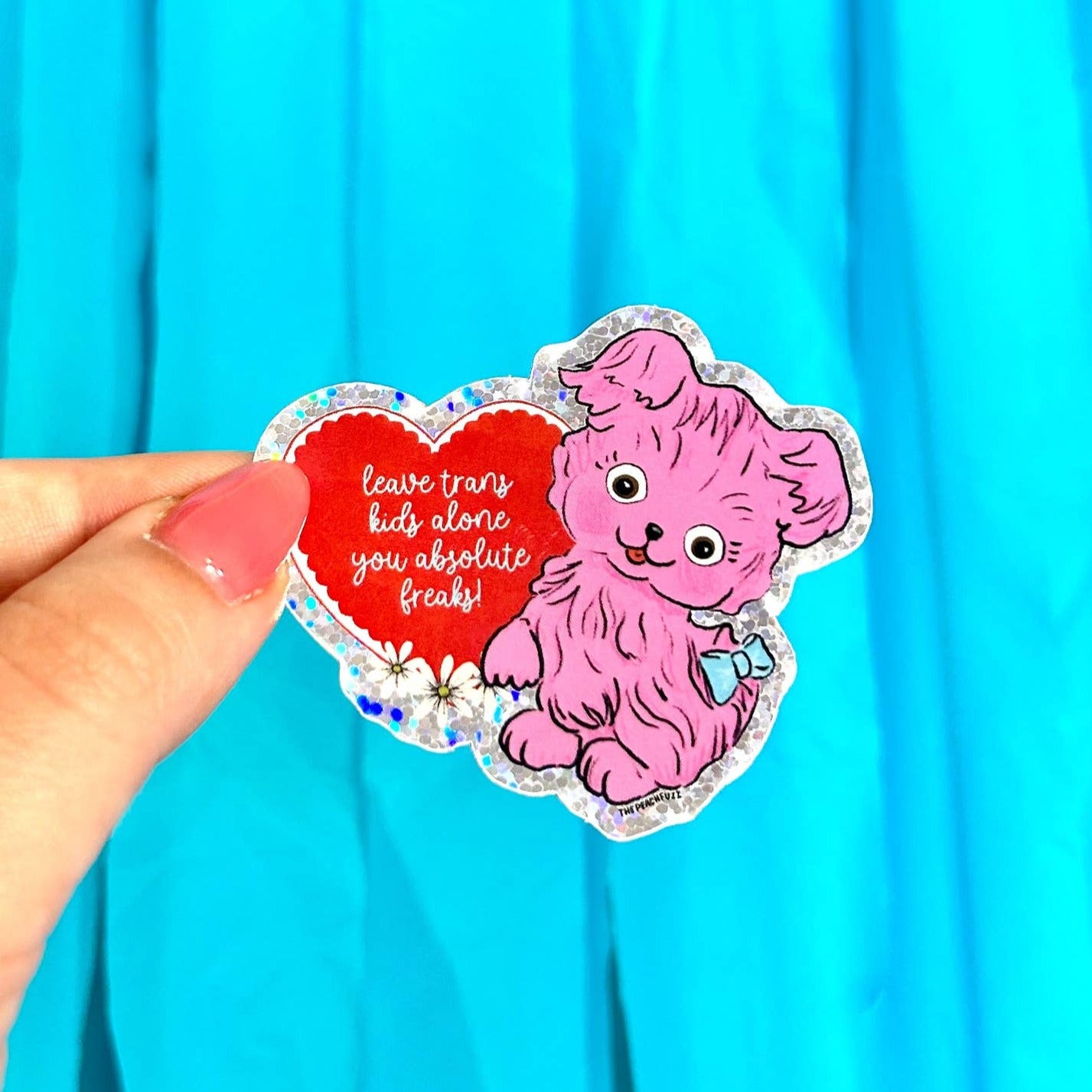 Leave Trans Kids Alone Sticker