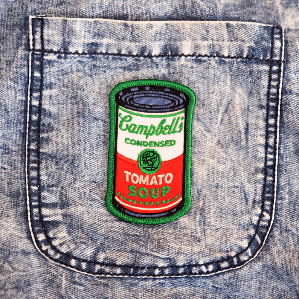 Campbell's Soup Iron-On Patch by Andy Warhol