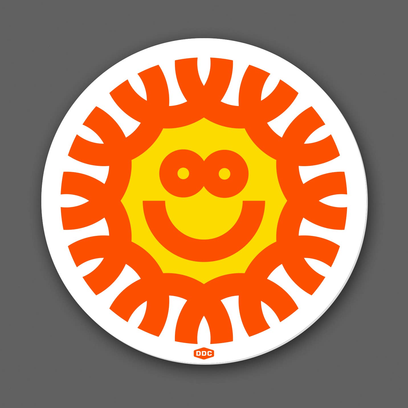 DDC-355 “Happy Sun” Sticker