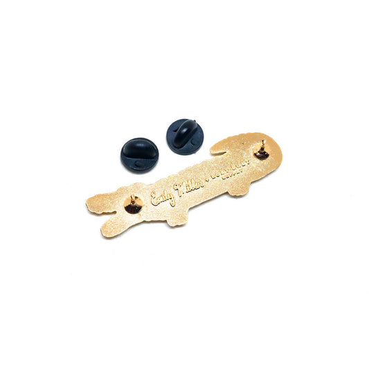 Eat Racists Enamel Pin