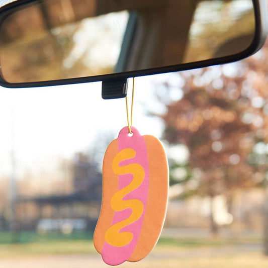 Hot Dog Air Freshener - Pink Lemonade Scented