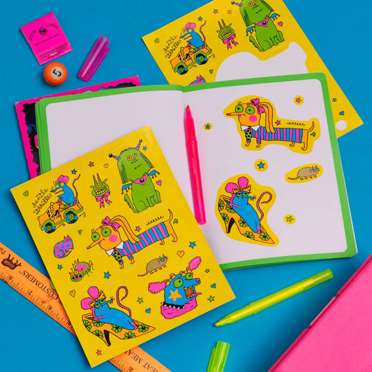 Freaky Friends Sticker Sheet