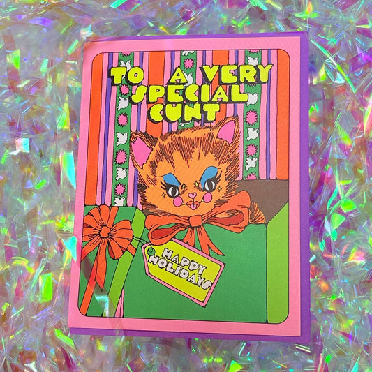 Holiday Special C*nt - Greeting Card