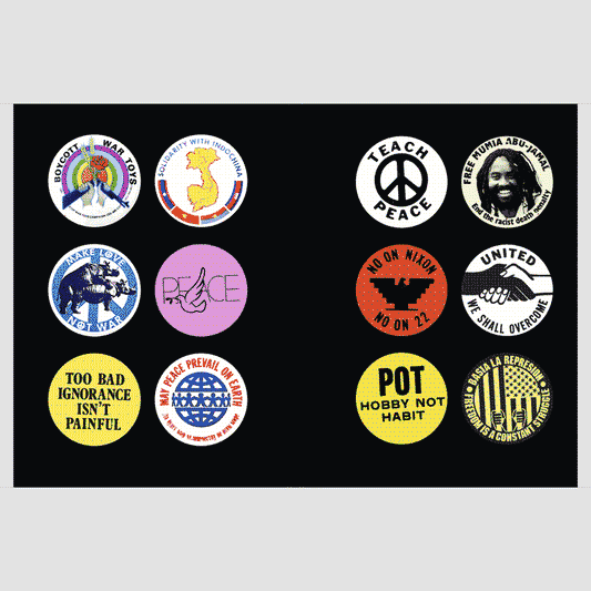 Political Badges Book