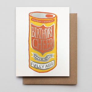 Birthday Cheer - Fully Aged Can Card