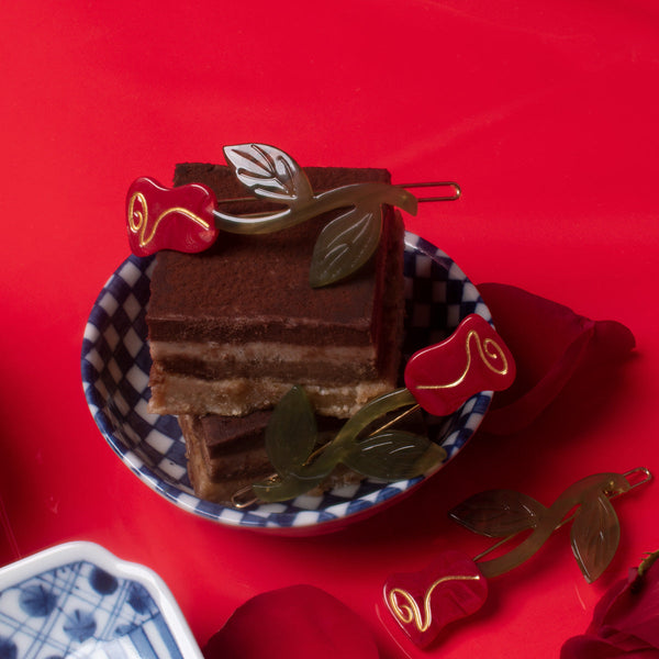 Rose Barette Set - World Famous Original