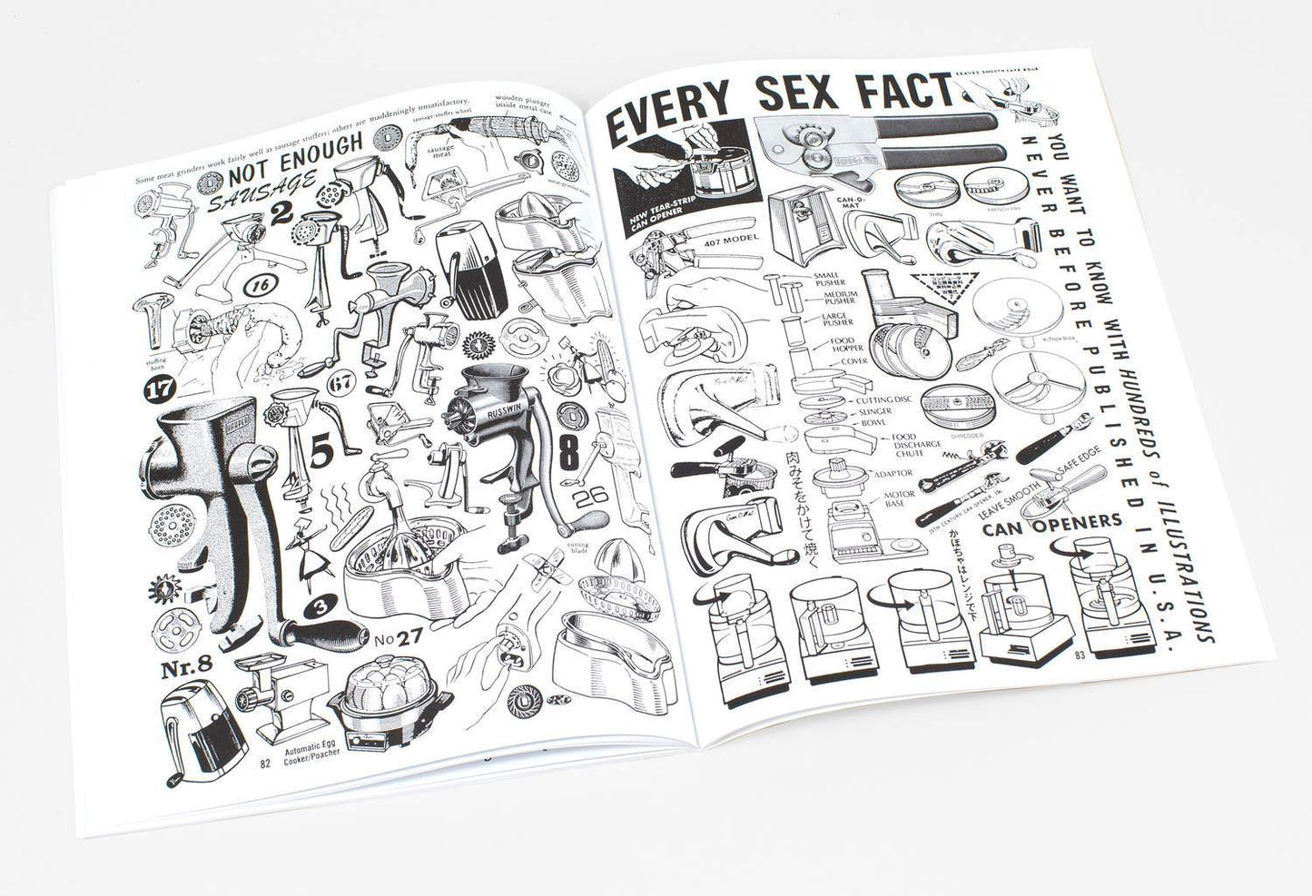 Crap Hound Volume 9 - Sex & Kitchen Gadgets Zine - World Famous Original