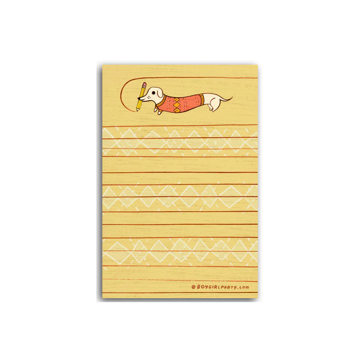 Dachshund Notepad