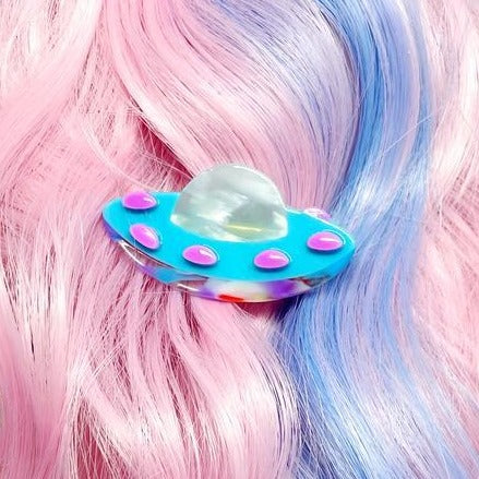 Medium size Hair barrette in Multicolor - Hair barrettes and hair clips