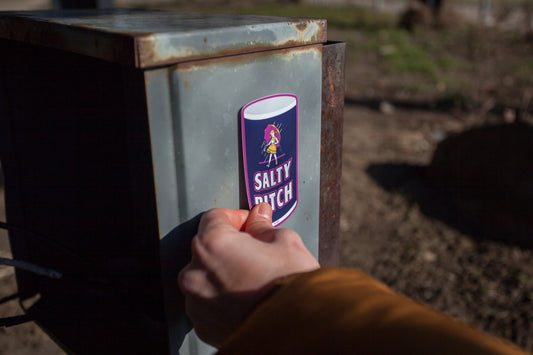 Salty Bitch Sticker - World Famous Original