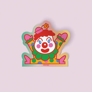 Clownin' Around Sticker