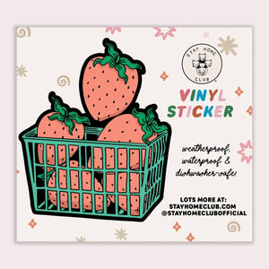 Berry Basket Sticker