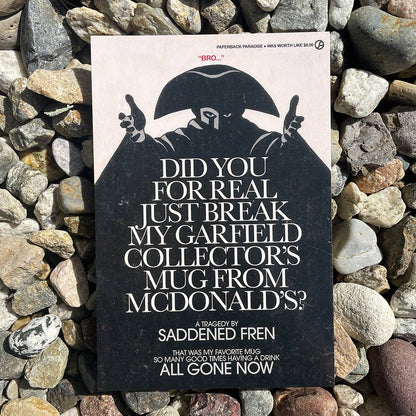Did you just break my Garfield Collectors Mug? Postcard