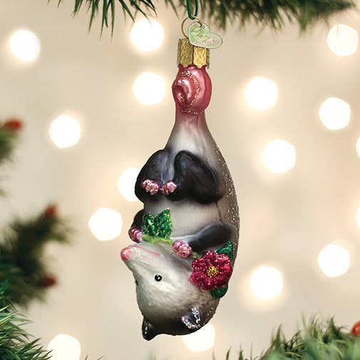 Blossom Opossum Ornament