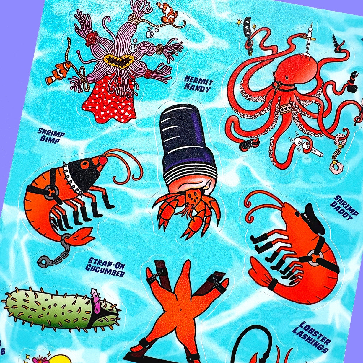 The Bottom Feeder's Sticker Sheet