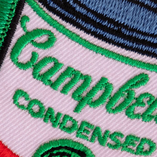 Campbell's Soup Iron-On Patch by Andy Warhol