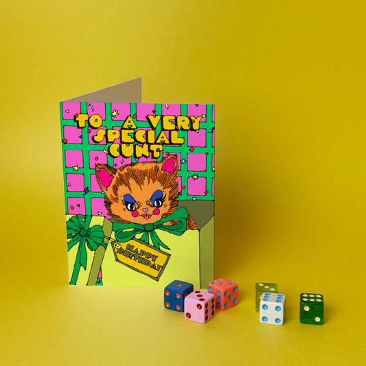 Birthday C*nt - Greeting Card