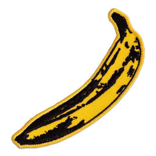 Banana By Andy Warhol, Twill Iron-On Patch