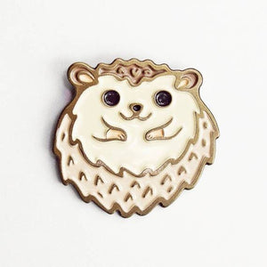 Hedgehog Enamel Pin