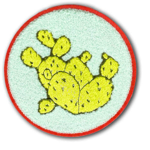 Prickly Pear Chenille Patch
