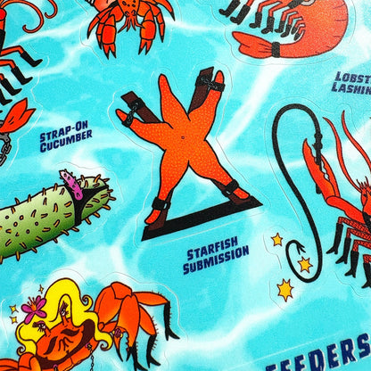 The Bottom Feeder's Sticker Sheet