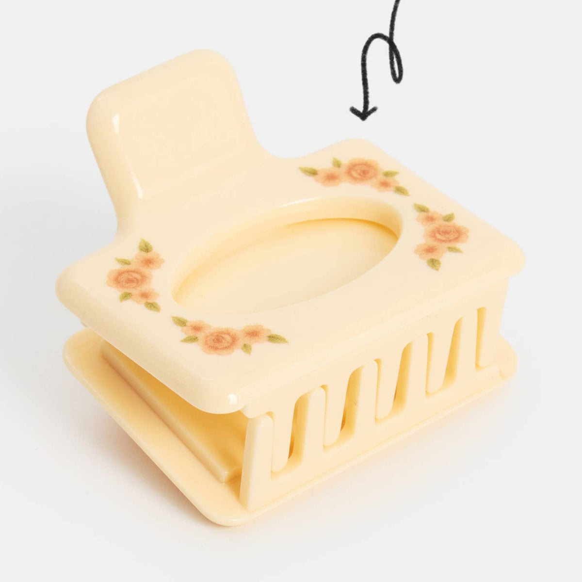 Frame Hair Claw - Rosette