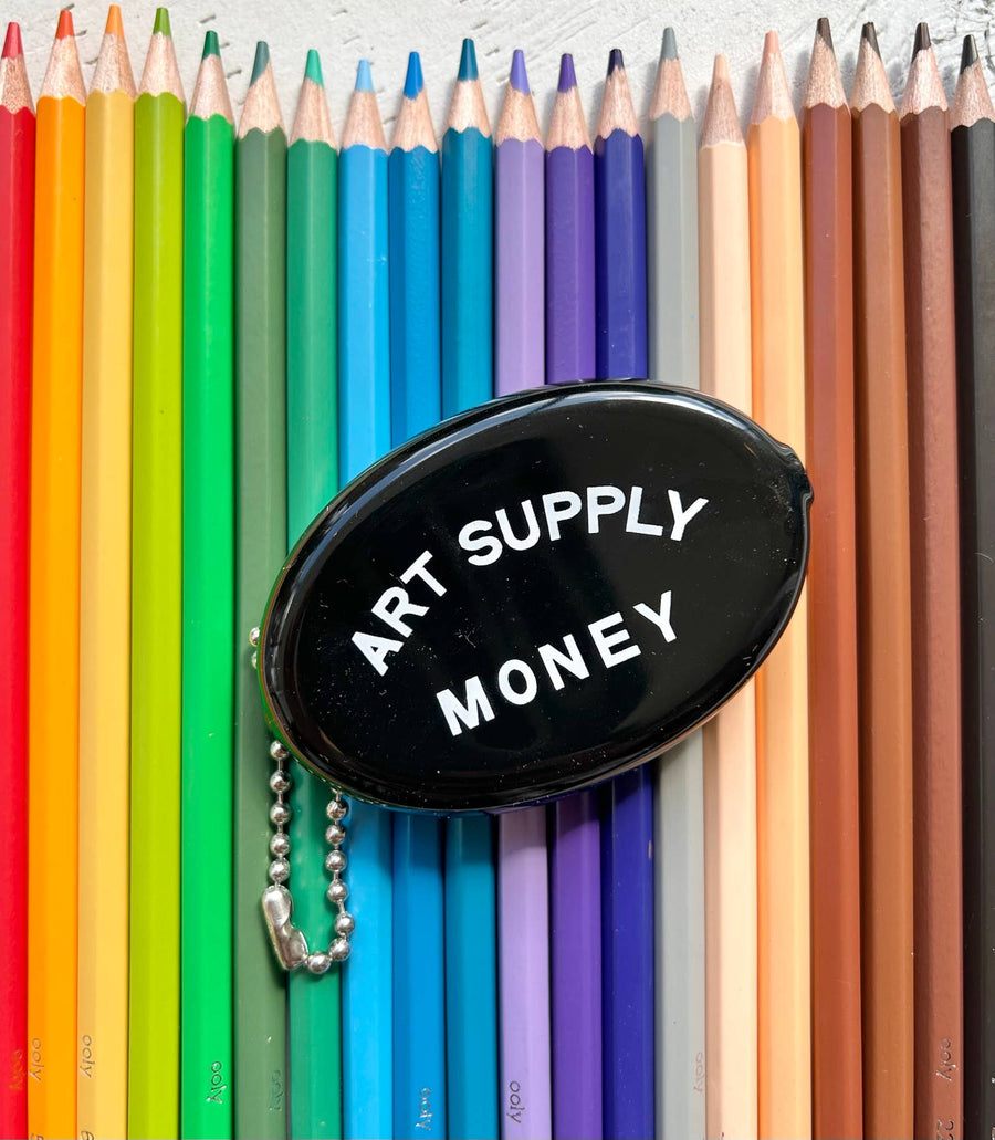 Art Supply Money - Coin Pouch Keychain