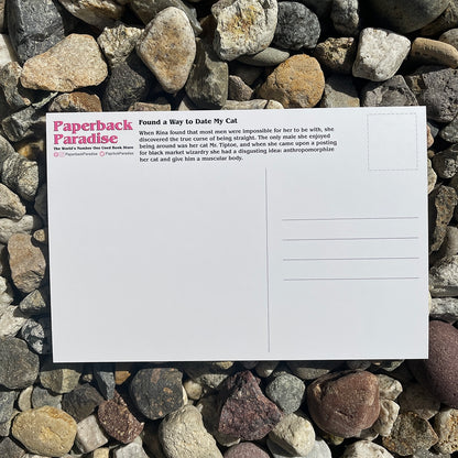 Found A Way To Date My Cat Postcard