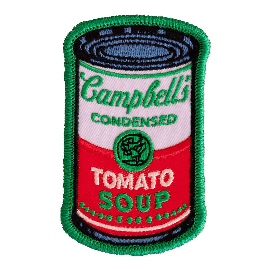 Campbell's Soup Iron-On Patch by Andy Warhol