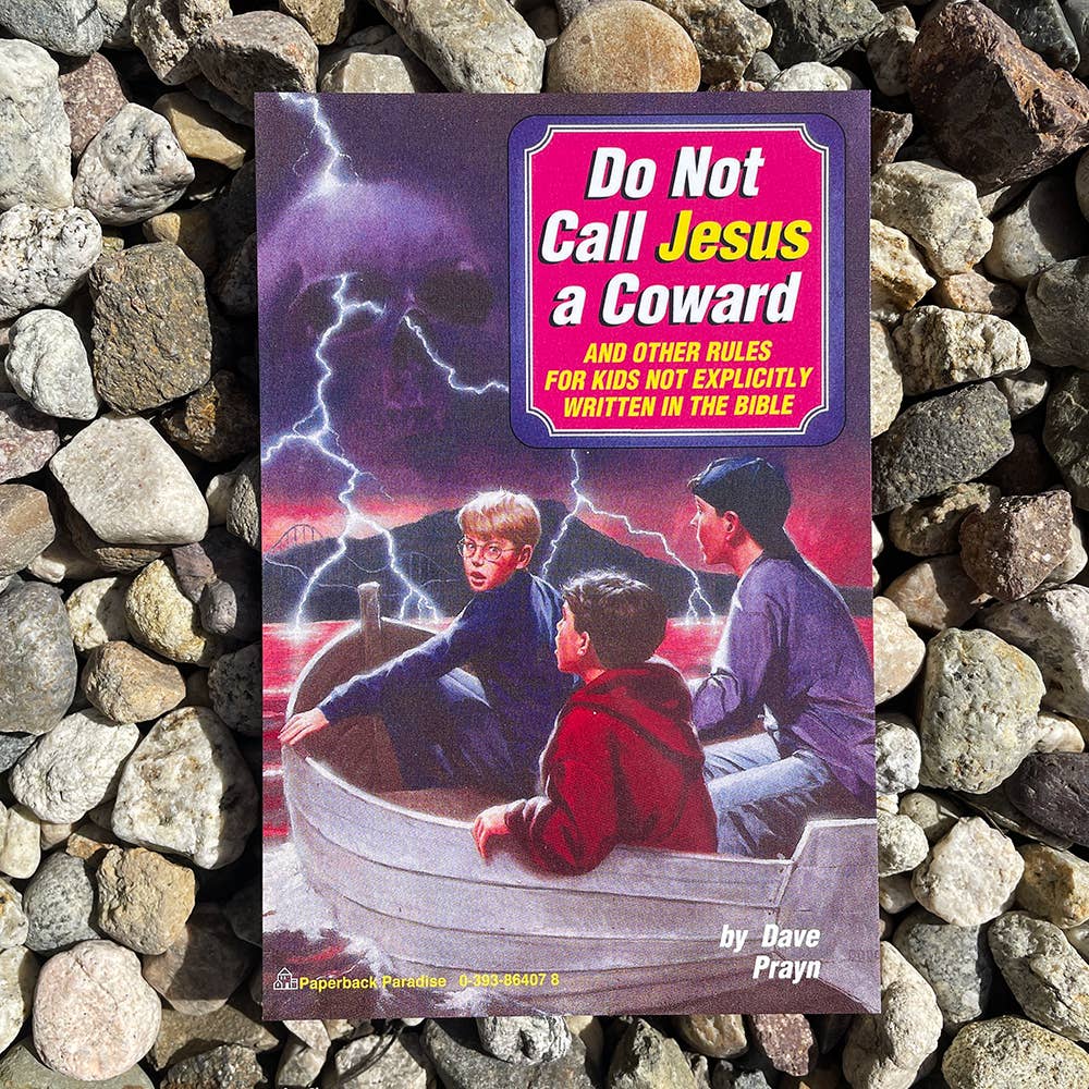 Do Not Call Jesus A Coward Postcard