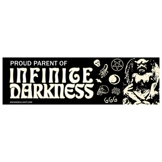 Proud Parent of Infinite Darkness Bumper Sticker