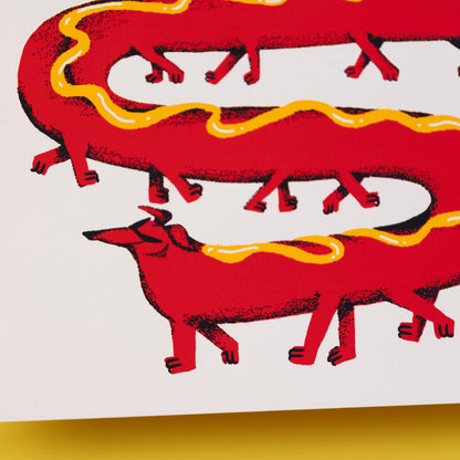 Get A Long Little Doggie - Screen Print