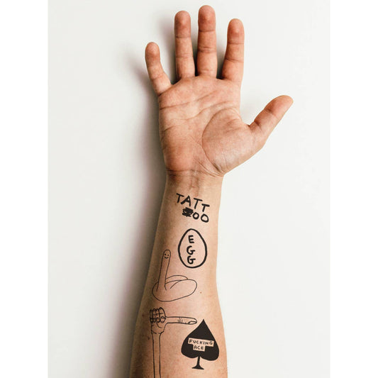 Temporary Tattoos - David Shrigley