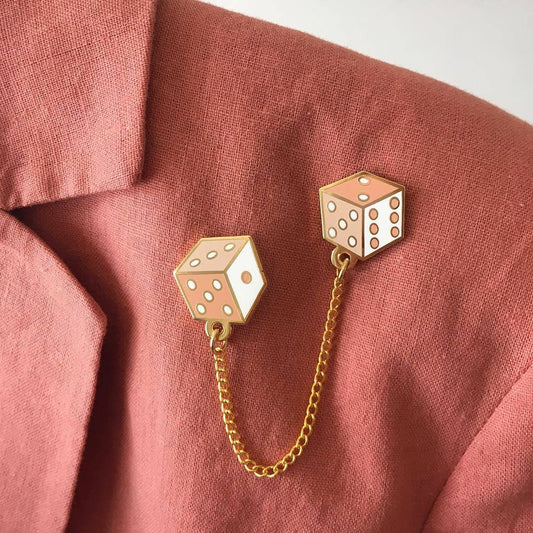 Dice Lapel Pins