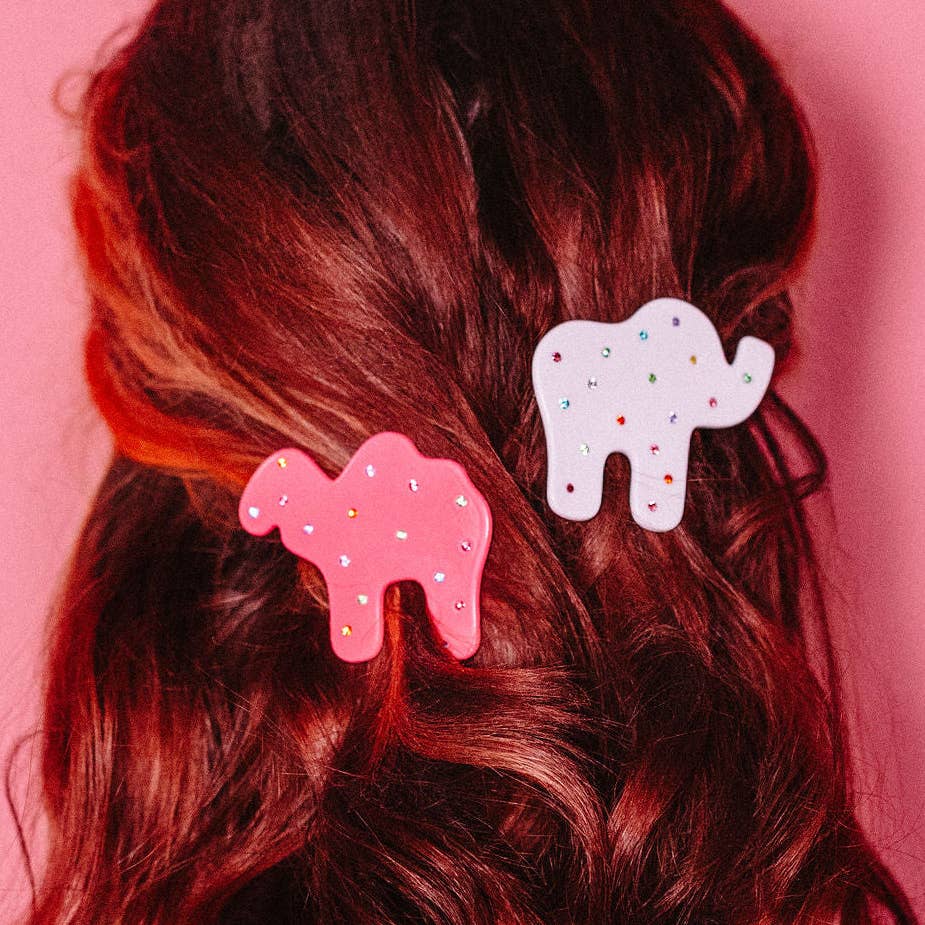 Animal Cracker Hair Clip Set
