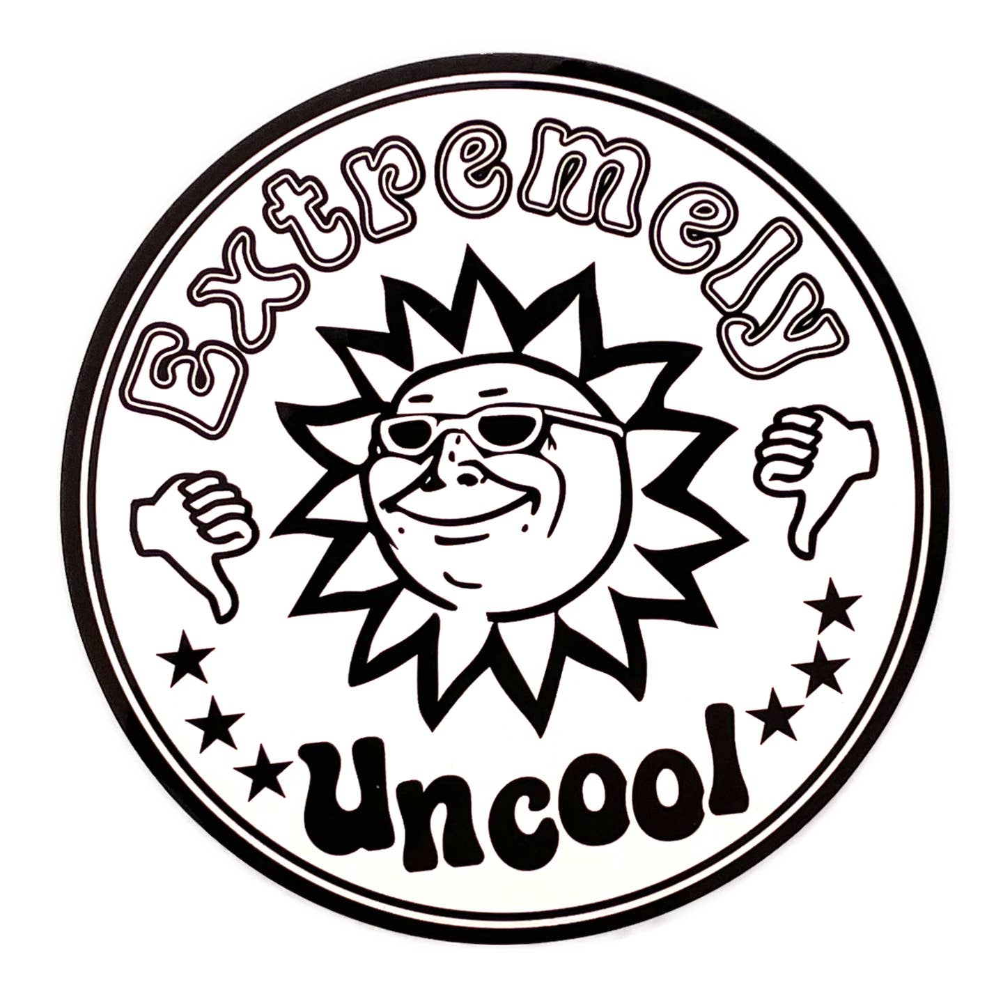 Extremely Uncool Sticker