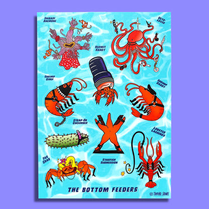 Search Bottom Sticker The Bottom Feeder's Sticker Sheet – World Famous Original