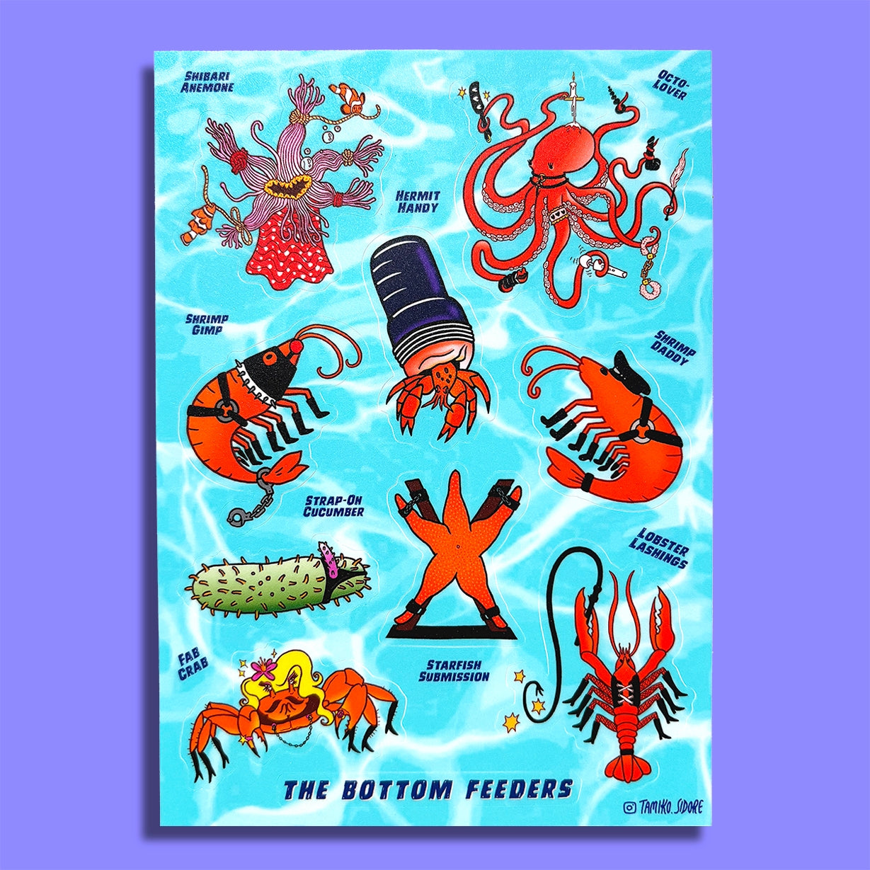 The Bottom Feeder's Sticker Sheet