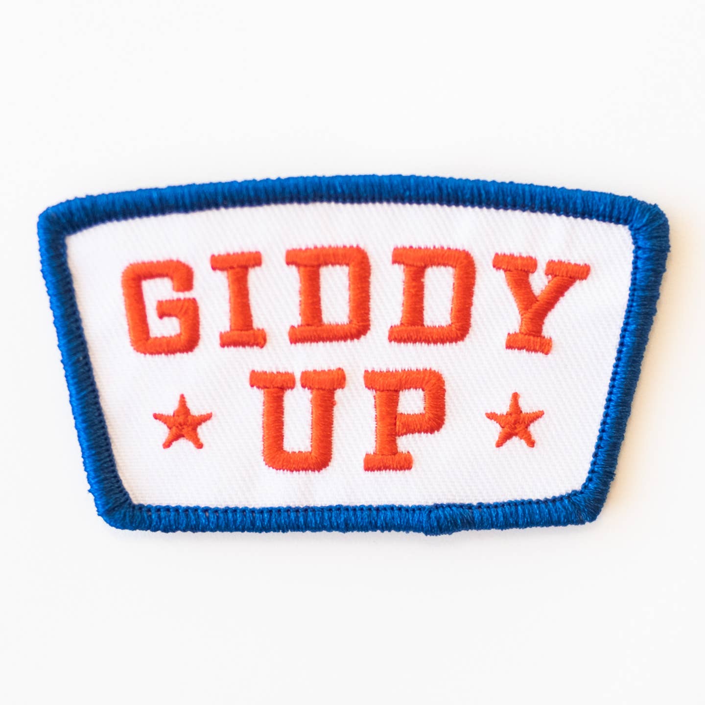 Giddy Up Embroidered Patch