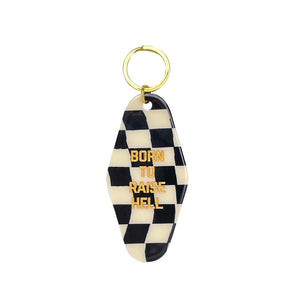 Born To Raise Hell Keychain