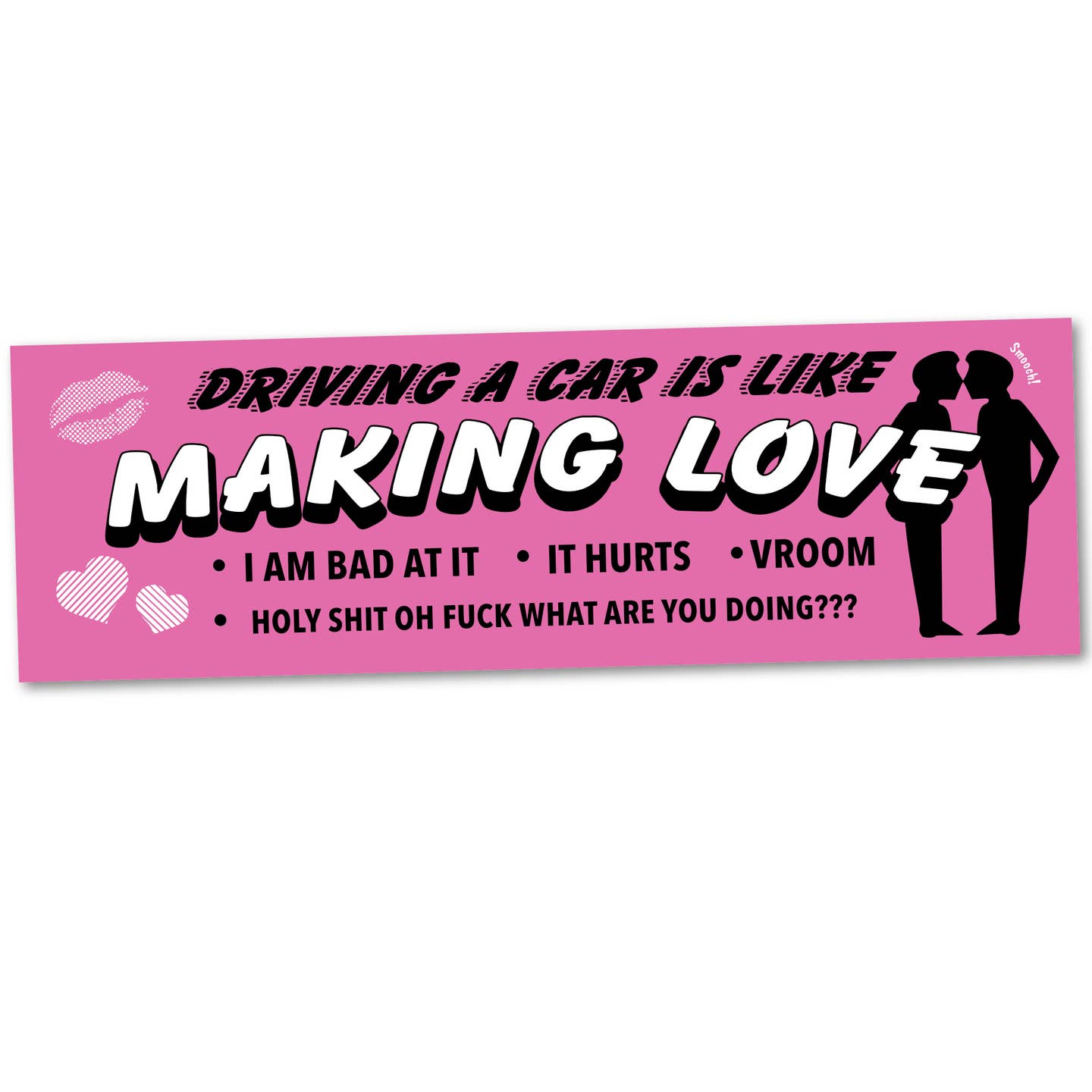 "Making Love" Bumper Sticker