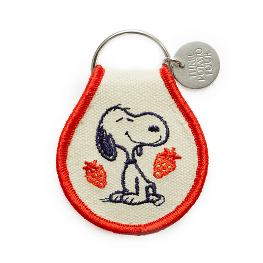 3P4 X Peanuts® - Snoopy Strawberry Patch Keychain